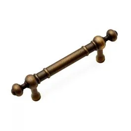 RK International Plain Pull with Decorative Ends Cabinet Pull / Handle