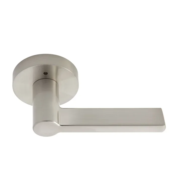 Rockaway Beach Lever – Satin Nickel by BHP | Decorative Functional Hardware