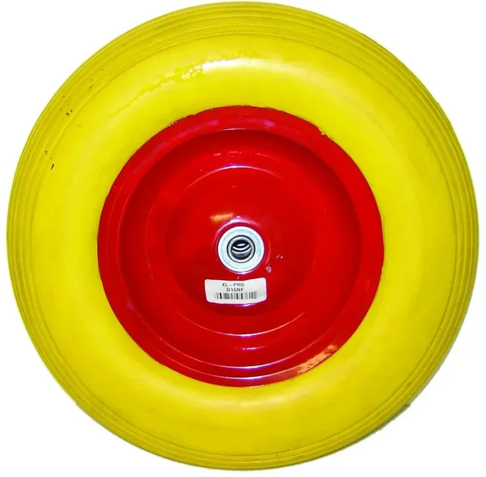 Rodac RDFD16NF Flat Free 16″ Tire – Yellow, Puncture-Proof