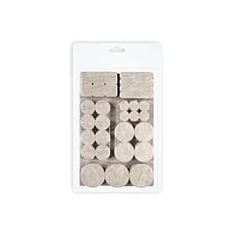 Rok Hardware Heavy Duty Self-Adhesive Felt Pads Multipack, Beige, 105 Pack