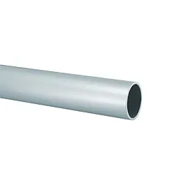 Rok Hardware Round Aluminum 8ft Closet Rod, 1-5/16″ Diameter, Dull Chrome