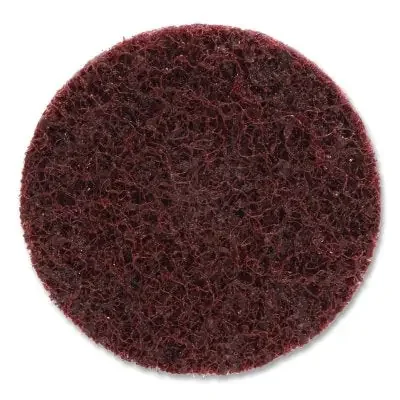 Roloc Surface-Conditioning Disc, 2 in, TR, Coarse, Aluminum Oxide, 25000 rpm, Brown