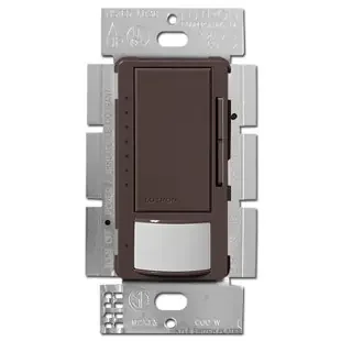 Room Occupancy Vacancy Dimmers S/P or 3 Way – Brown