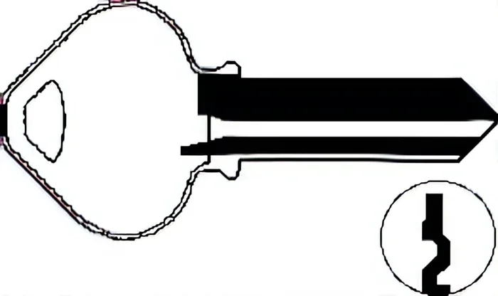 Russwin Key Blanks 751B RU44 – Ilco Unican Corporation