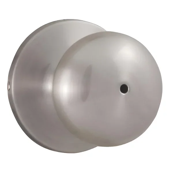 Salem Privacy Lock with Adjustable Latch – Satin Nickel Finish by Weslock