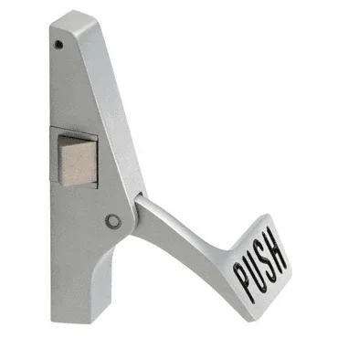 Satin Aluminum Active Body, Arm and Paddle Assembly for Left Hand Reverse Bevel Door – Jackson 1095P Series