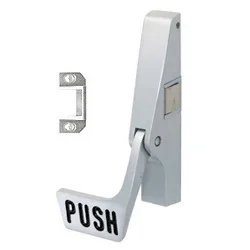 Satin Aluminum Jackson 10 Series Right Hand Reverse Bevel Paddle Rim Panic Exit Device