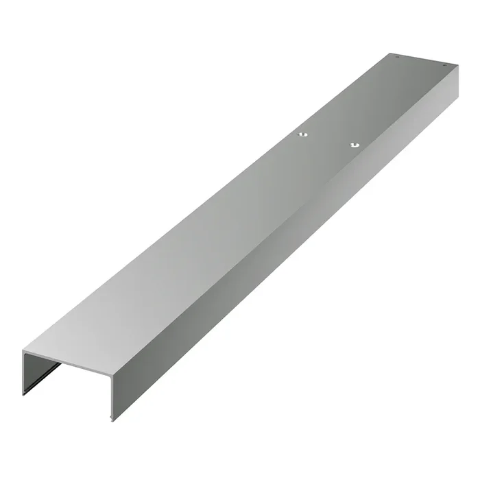 Satin Anodized 4-1/2″ Modular Header by C.R. Laurence