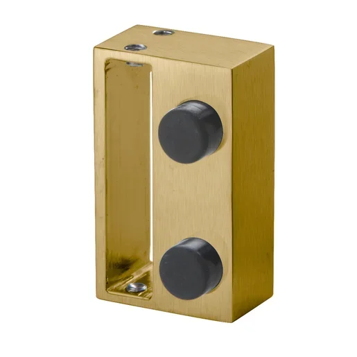 Satin Brass Replacement Stopper for Cambridge Sliding Shower Door System