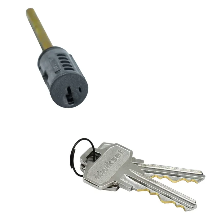 SC1 SmartKey Plug for Single Cylinder Deadbolt – Satin Nickel