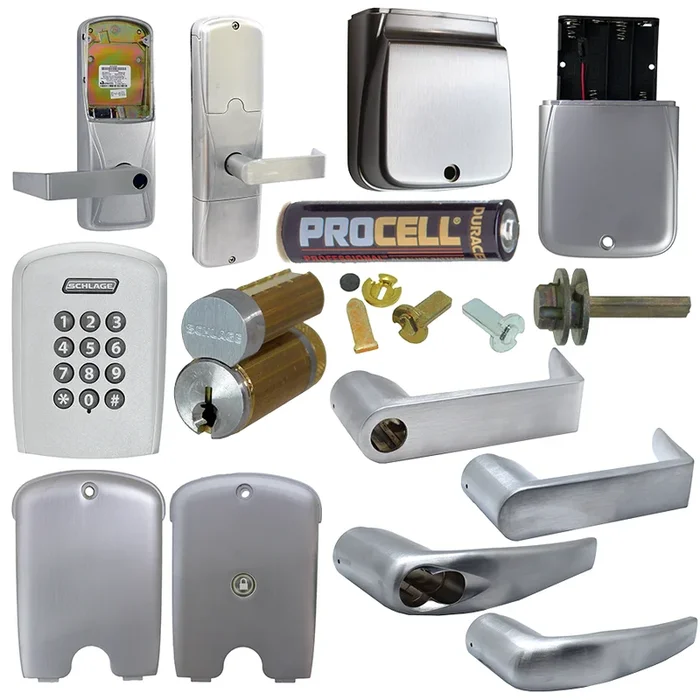 Schlage Keypad Stand Alone Apartment Cylindrical Lock – Athens Lever with FSIC Prep