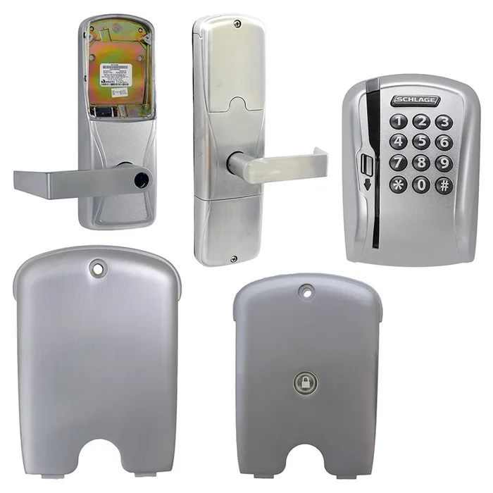Schlage KIT – Magnetic Stripe & Keypad Stand Alone Privacy Lock – Rhodes Lever