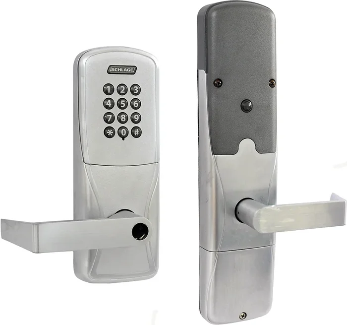 Schlage Wireless Keypad Lock – Mortise Lock with Rhodes Lever