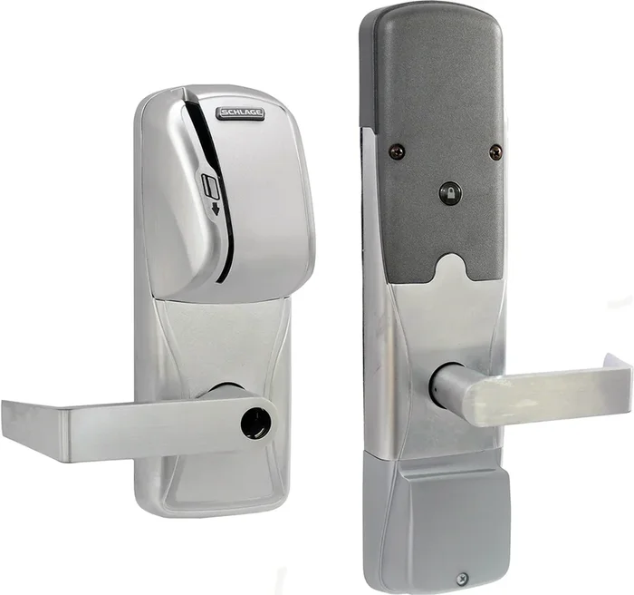 Schlage Wireless Magnetic Stripe Apartment Lock – Grade 1 Satin Chrome