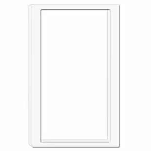 Screwless Wall Plate Depth Ring for Legrand Radiant 1 Gang