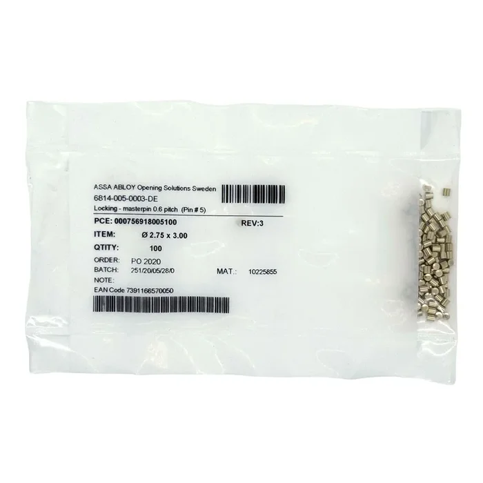 SFIC Master Pin 5 – 100/Bag by Assa Abloy Inc.