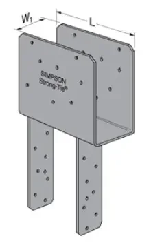 SIMPSON ECCQ64SDS2.5 END COLUMN CAP