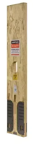 SIMPSON STRONG-WALL HIGH-STRENGTH WOOD SHEARWALL 18″ W X 8‘ H