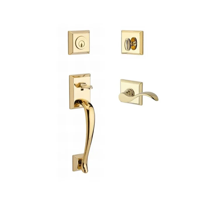 Single Cylinder Napa Handleset Left Hand Curve Lever by Baldwin Reserve
