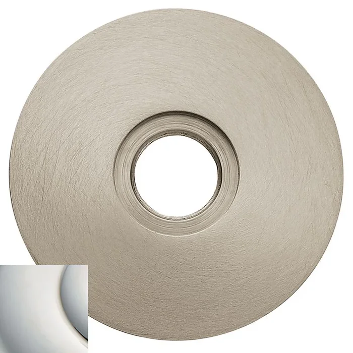 Single Dummy 2-5/8″ Rose Lifetime Bright Nickel Finish by Baldwin Estate
