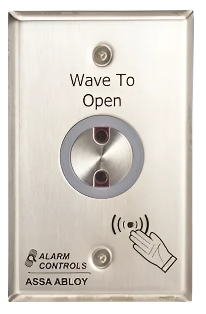 Single Gang No Touch Request to Exit Station – Vandal Resistant with Bi-Color LED