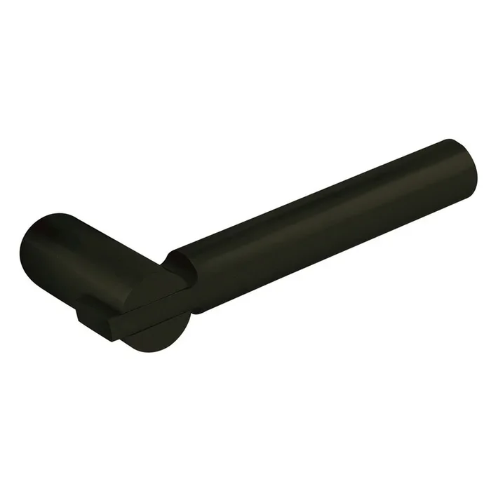 Single Left Hand 5161 Lever Less Rose Satin Black Finish by Baldwin Estate