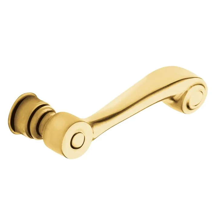 Single Right Hand 5103 Lever Less Rose Lifetime Brass Finish by Baldwin Estate