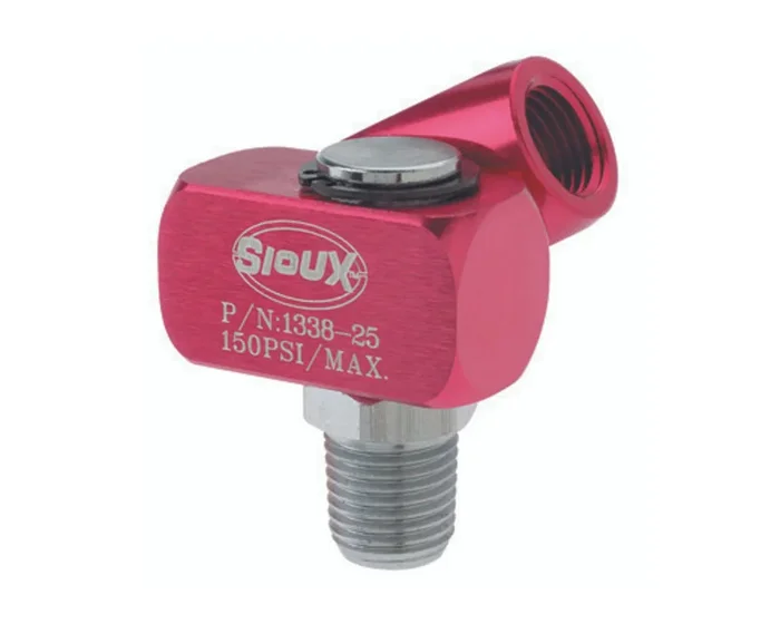 Sioux Tools 1338-50 1/2″ Non-Regulated Air Swivel Connector With Safety Pin