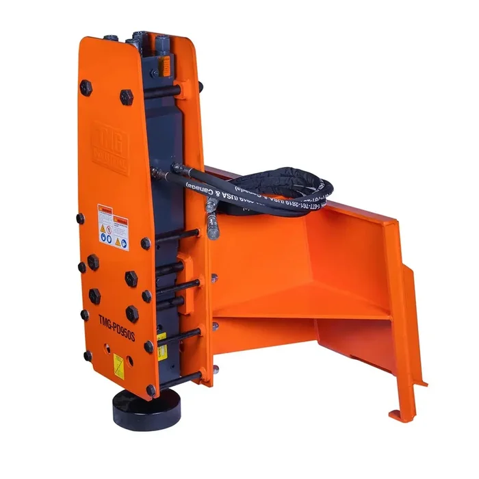 Skid Steer Post Pounder, 10″ Post Diameter, 1030 J Energy Class, 400-800 BPM Pounding Rate, TMG-PD950S