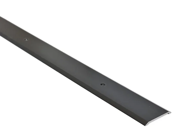 Smooth Surface Threshold – Dark Bronze, 1/4in H x 3in W x 72in L
