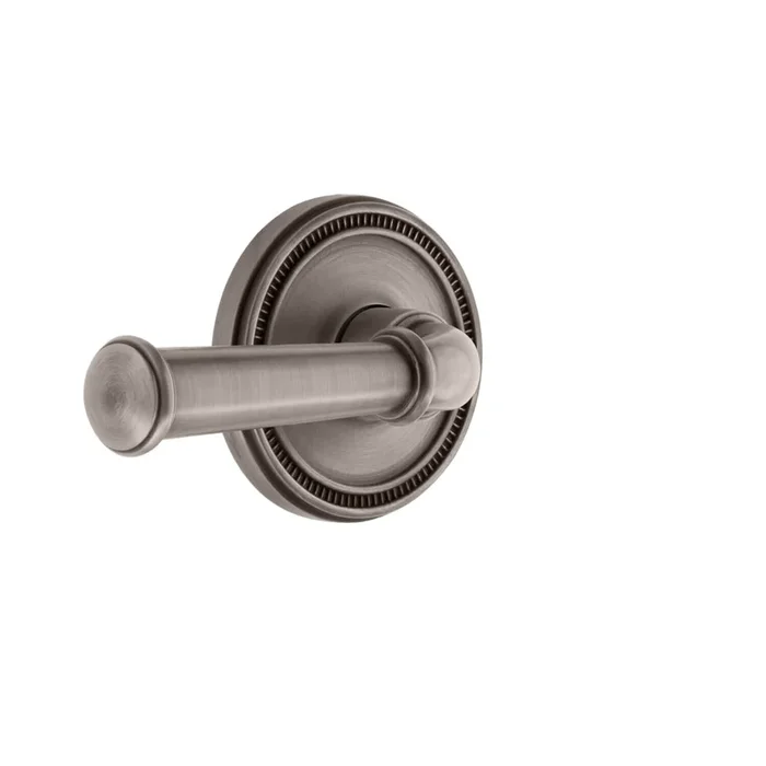 Soleil Rosette with Georgetown Lever in Antique Pewter – Grandeur