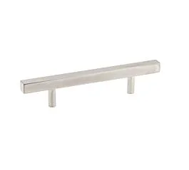 Solid Bar 3-1/2″ (89mm) Center to Center, Length 6″ Brushed Nickel Cabinet Pull/Handle