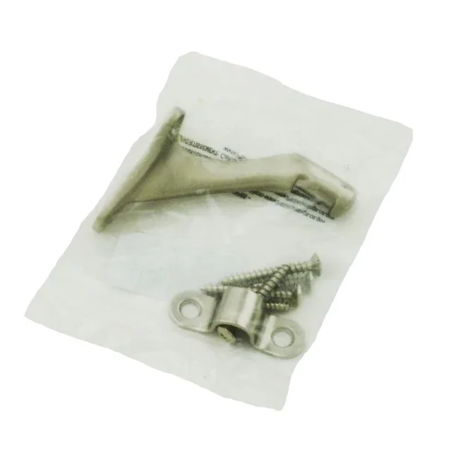 Solid Brass Handrail Bracket Satin Nickel Finish – Ives Commercial
