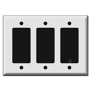 Specialty 3 Decor Rocker Switch Plates 3.281″ Screw Spread