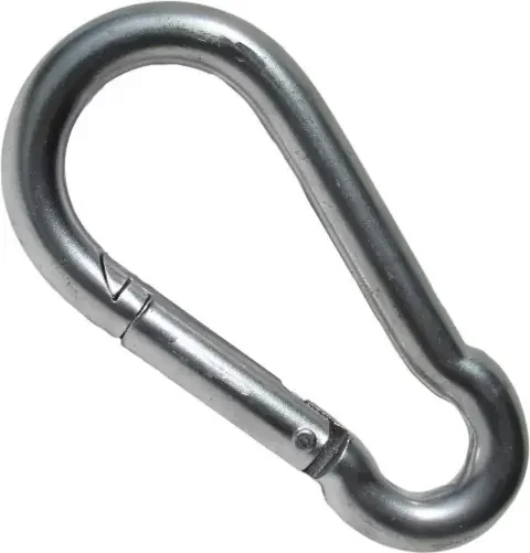 Spring snap link Zinc1/2×1-3/4