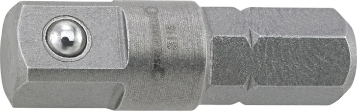 Stahlwille Manual bit connector hexagonal 1/4″ Outer-4kant 1/4″ L.25mm