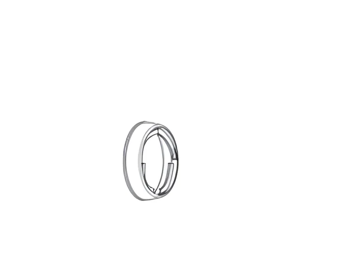 Standard Collar .350″ (11/32″) for Mortise IC Cylinder – Corbin Russwin – Satin Chrome