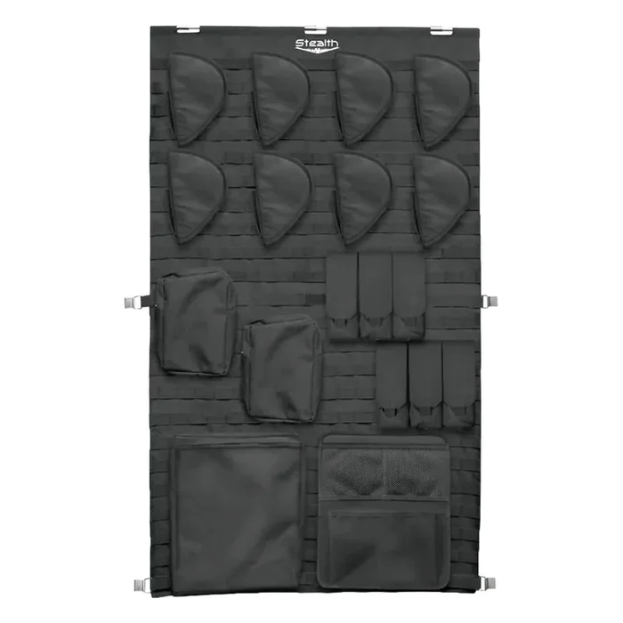 Stealth Large Molle Gun Safe Door Panel Organizer