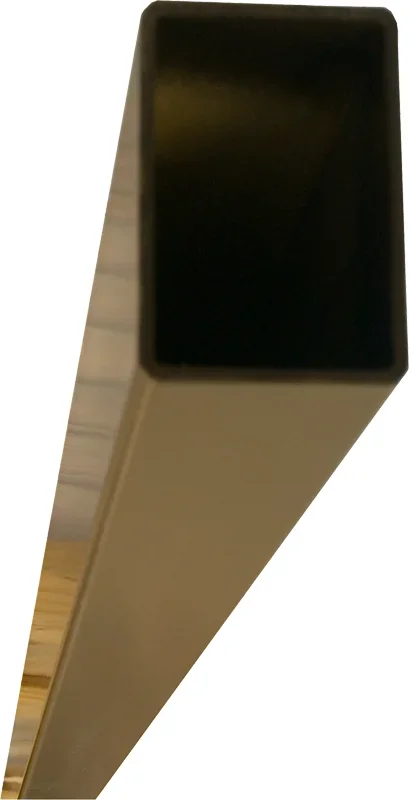 Steel Mullion 7ft 2in – Prepped for Two 299 Strikes – Von Duprin Dark Bronze