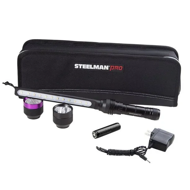 Steelman Pro 78708 Rechargeable All-In-One Light Kit with Pouch