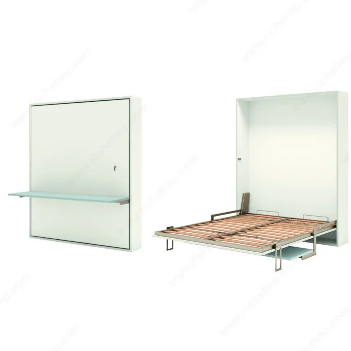 Stella Vertical Opening Mechanism with Concealed Legs and Desk by Richelieu