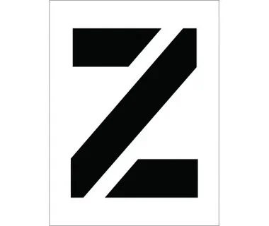 Stencil – Letter Z – 12″ – PMC12-Z