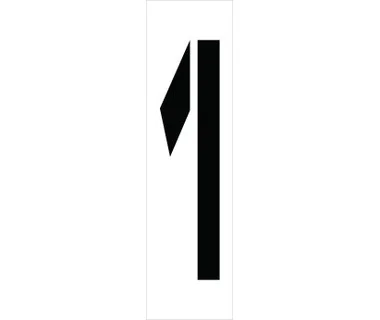 Stencil – Number 1 – 36″ – PMC36-1