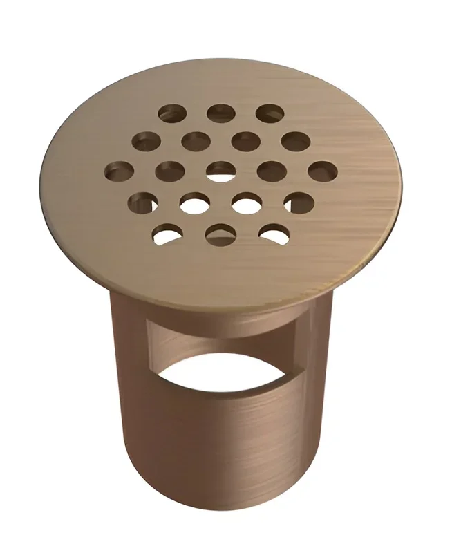 Strainer Offset – Brushed Bronze by Bradley | Commercial Washroom Accessories