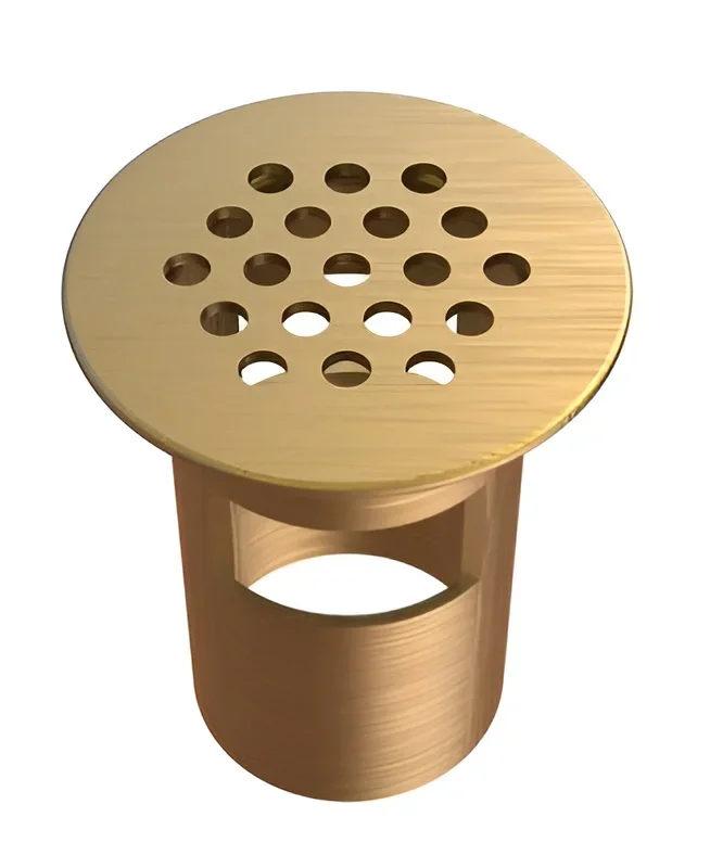 Strainer with Overflow – 1-1/4″ Brushed Brass by Bradley