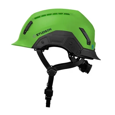 Studson SHK-1 Vented Class C Type II – Green Safety Helmet