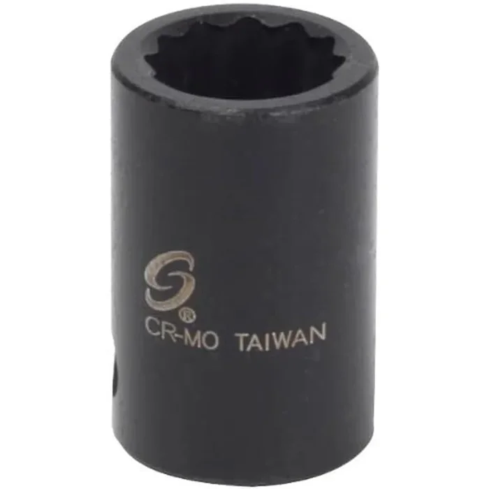 Sunex Tools 308MZ 3/8 in. Drive 8-mm 12-Point Standard Impact Socket