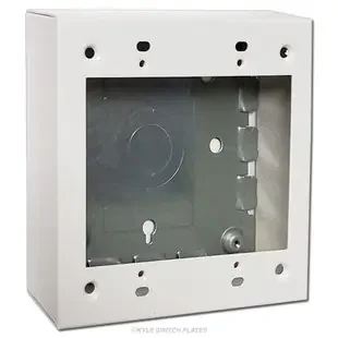 Switch & Outlet Deep Electrical Box Ring 2-Gang 1.375″
