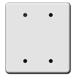 Tall 2 Blank Switch Plate Covers