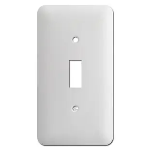 Taller One Toggle Light Switch Plates – Textured White